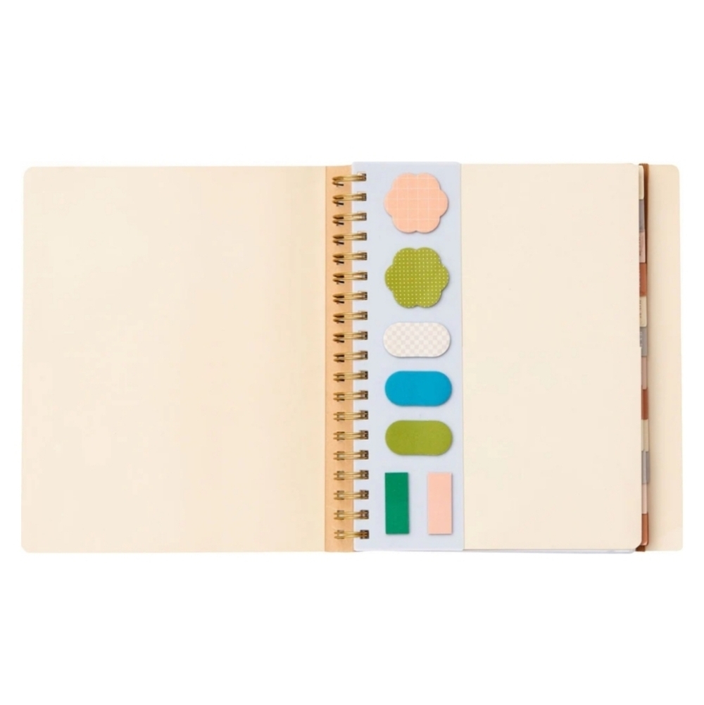 Floral 2025 Planner with Orange Accents - Picture 3 of 16